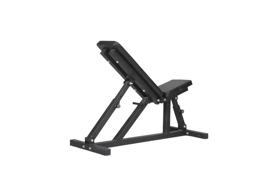 Foldable Metal Decline Adjustable Weight Bench Home Dumbbell Workout Equipment — image 3