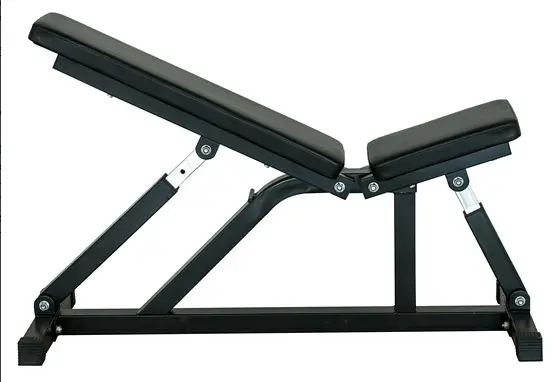 Foldable Metal Decline Adjustable Weight Bench Home Dumbbell Workout Equipment — image 7