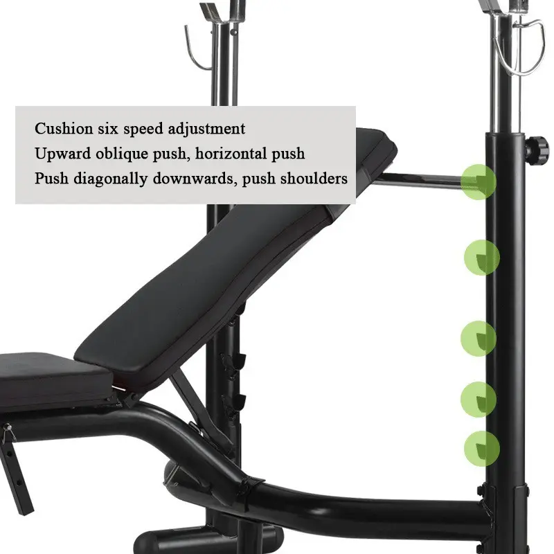 Commercial Bench Gym Bench Press with Weights Weight Lifting Press Squat Rack Bench for Home Gym1 — image 5
