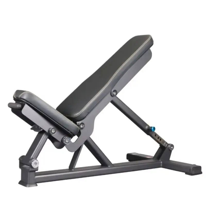 13-Position Adjustable Weight Bench Garage Home Gym Weight Lifting Trainer — view 1