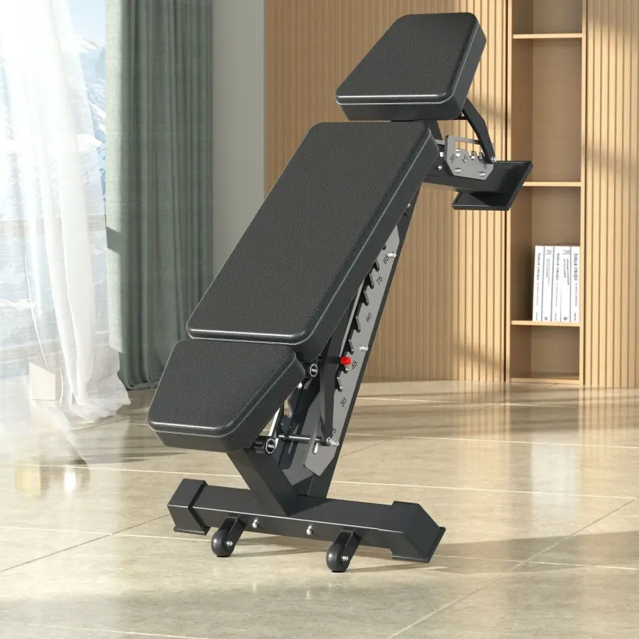 Portable Foldable Metal Adjustable Bench Home Safe Dumbbell Training Bench 2026 — view 1