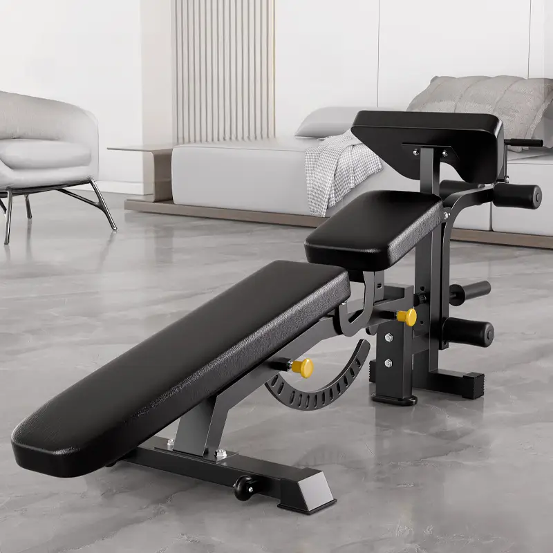 Squat Power Rack Matching Foldable Adjustable Bench Press Strength Trainer — view 1