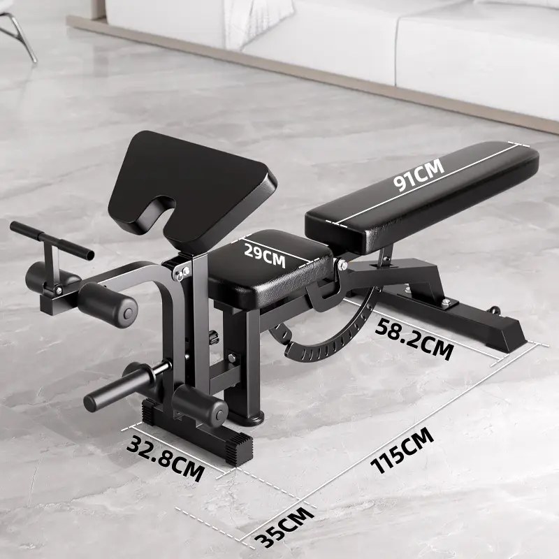 Squat Power Rack Matching Foldable Adjustable Bench Press Strength Trainer — image 3