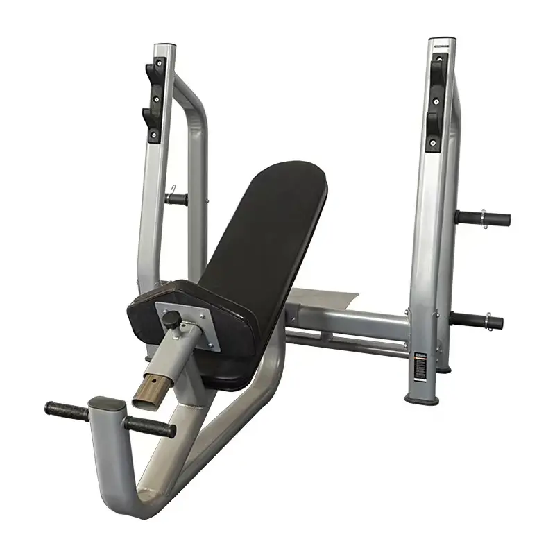 Incline Weight Bench With Storage Rack Indoor Strength Training Equipment — image 3