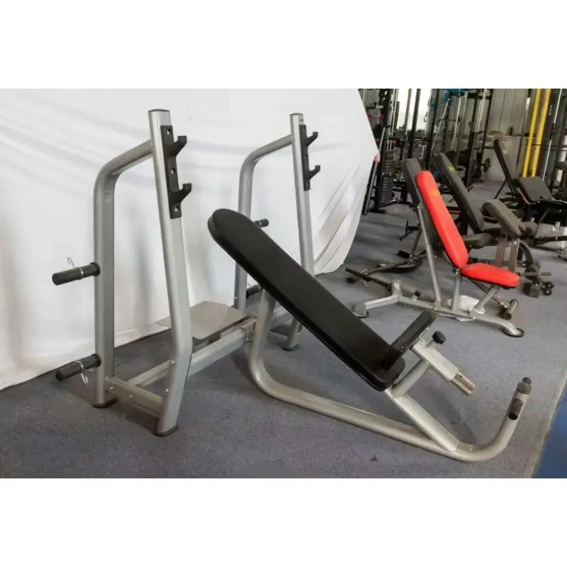 Incline Weight Bench With Storage Rack Indoor Strength Training Equipment — image 5