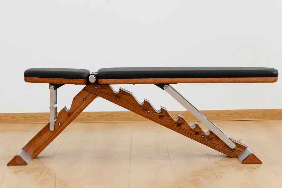 Adjustable Gym Bench for Home Fitness Foldable Dumbbell Training Bench with Dumbbell Rack for Weight Training1 — image 2