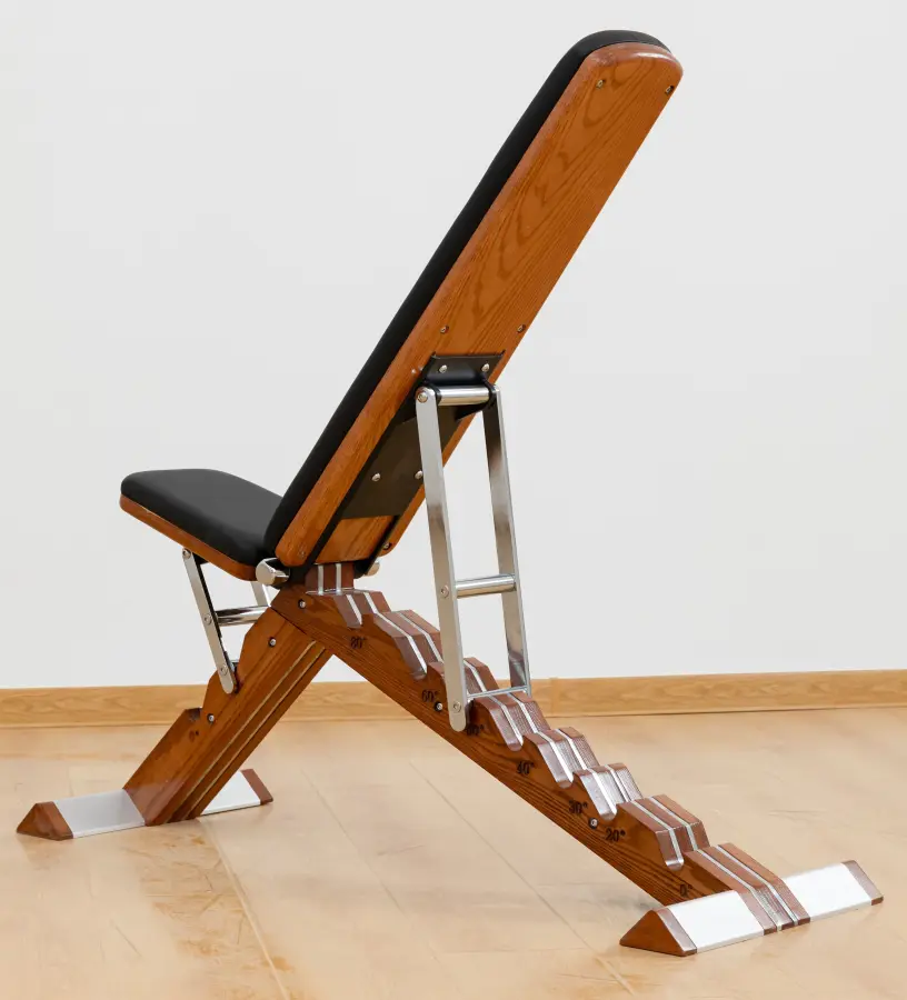 Adjustable Gym Bench for Home Fitness Foldable Dumbbell Training Bench with Dumbbell Rack for Weight Training1 — image 3