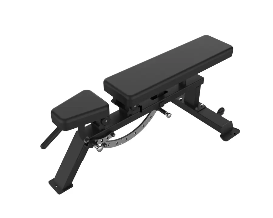 Multi Purpose Flat Adjustable Dumbbell Bench Gym Strength Workout Equipment 2026 — image 3