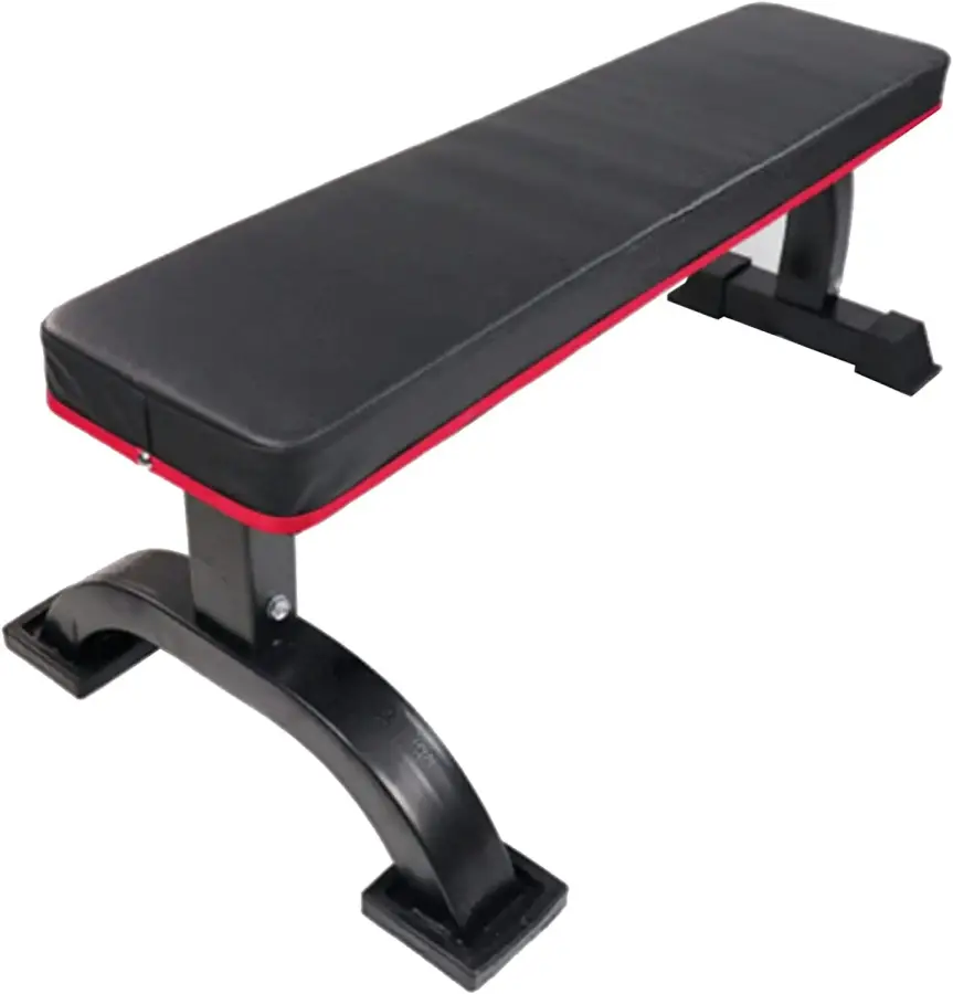 Flat Dumbbell Bench With Storage Rack Indoor Strength Training Fitness Gear 2026 — view 1