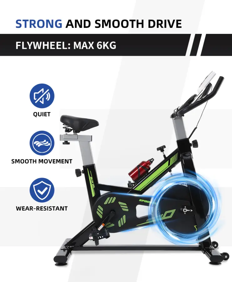 Home Gym Adjustable Air Bike & Elliptical with Steel Frame and 4kg Flywheel1 — image 4