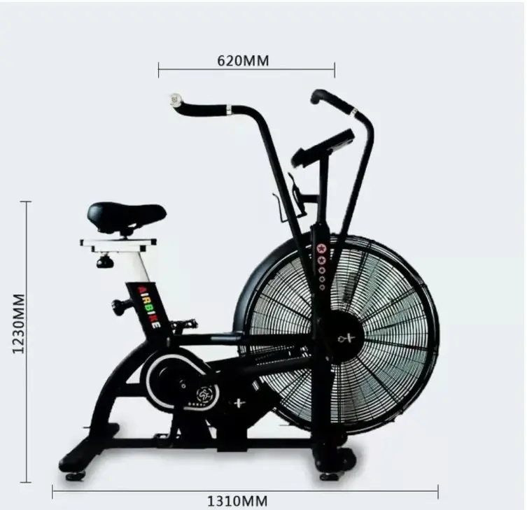 Factory Wind Resistance Fitness Spinning Fan Car Elliptical Machine Club Commercial Fitness Equipment Air Bike1 — image 7
