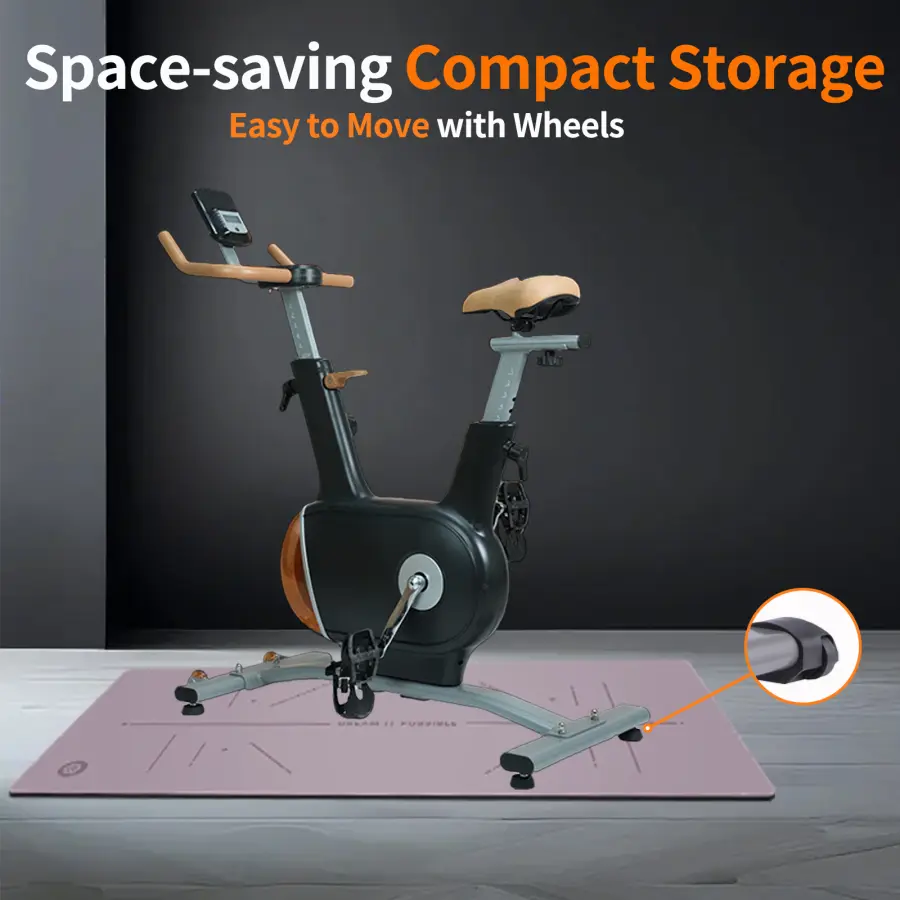 7kg Spinning Exercise Equipment Home Office Fitness Training Indoor Cycle Desk Spinning Bike1 — image 3