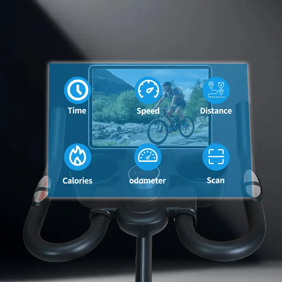7kg Spinning Exercise Equipment Home Office Fitness Training Indoor Cycle Desk Spinning Bike1 — image 6
