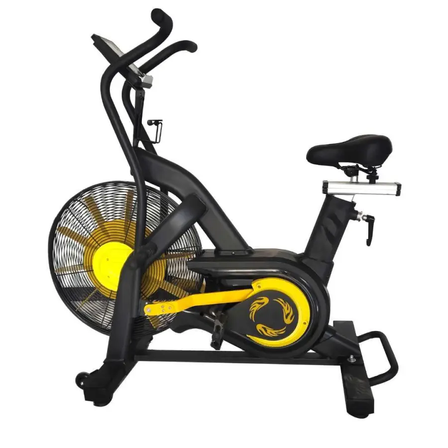 Air Bike with Quiet Fan for Apartment Cardio Training Home Use Fitness Equipment Spinning Exercise Bike1 — view 1