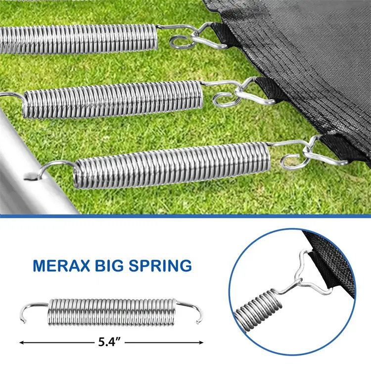 Outdoor Foldable Safety Enclosure Net Fitness Exercise Backyard Jumping Fun Kids Trampoline1 — image 5