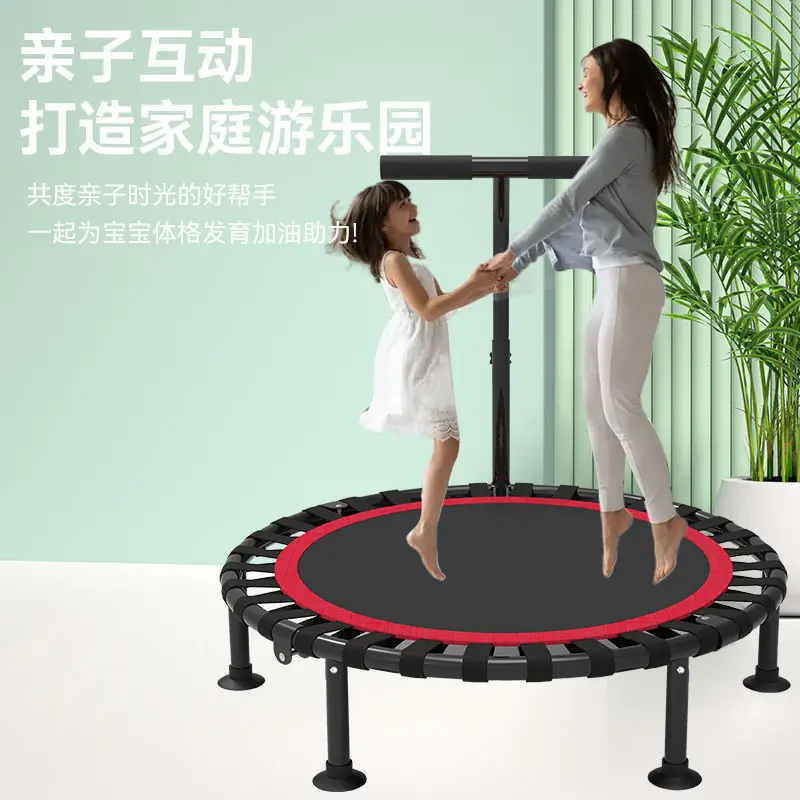 48-Inch Portable Octagon Trampoline with Logo Durable PVC Foam Foldable Fitness Gym Equipment Safe for Indoor Adults Use1 — image 4