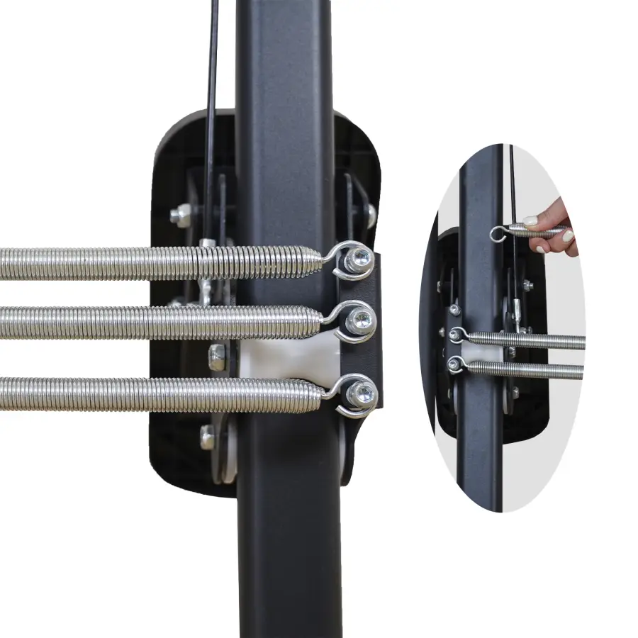 Vertical Climber Machine Home Gym Fitness Stair Climber with Handle — view 6