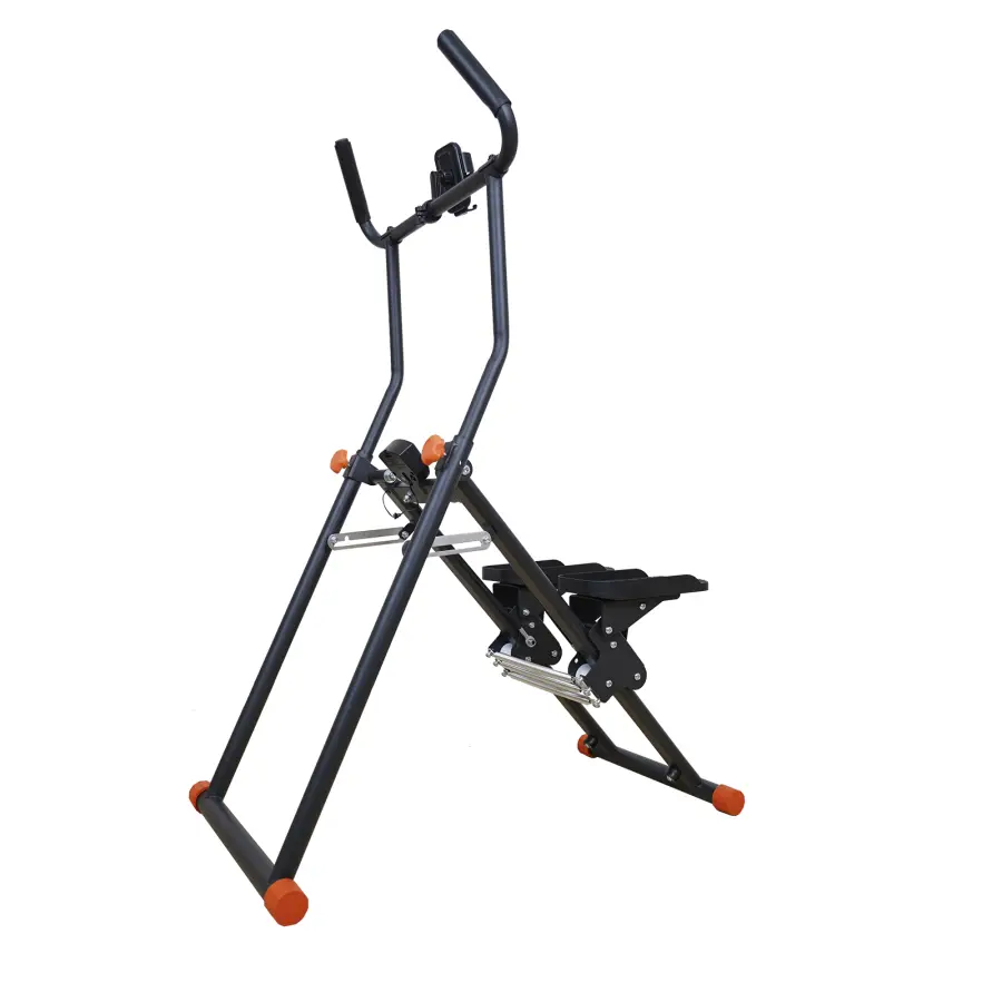 Vertical Climber Machine Home Gym Fitness Stair Climber with Handle — view 7