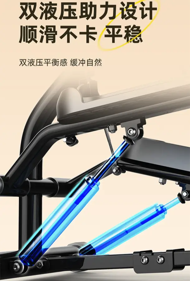 Hydraulic Resistance Climbing Machine Power Stepper Machine Vertical Stair Climber Mountain Climbing Exercise — image 4