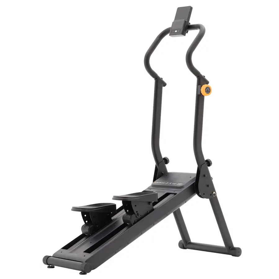Home Use Steel Foldable Eco-Friendly Rear Wheel Drive Stair Climbing Machine Model 3408 8 Levels Magnetic Resistance Leg — view 1