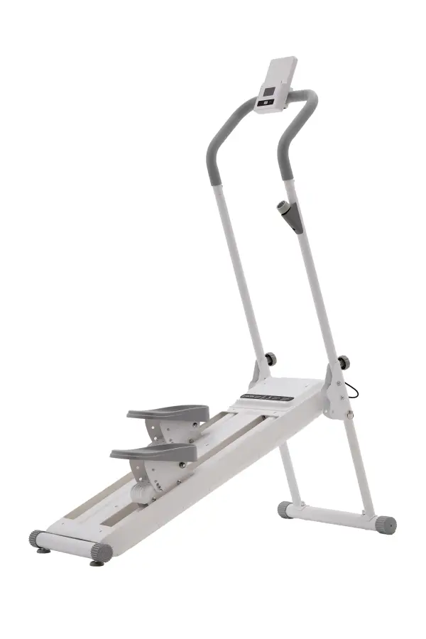 Home Use Steel Foldable Eco-Friendly Rear Wheel Drive Stair Climbing Machine Model 3408 8 Levels Magnetic Resistance Leg Slimmer — image 5