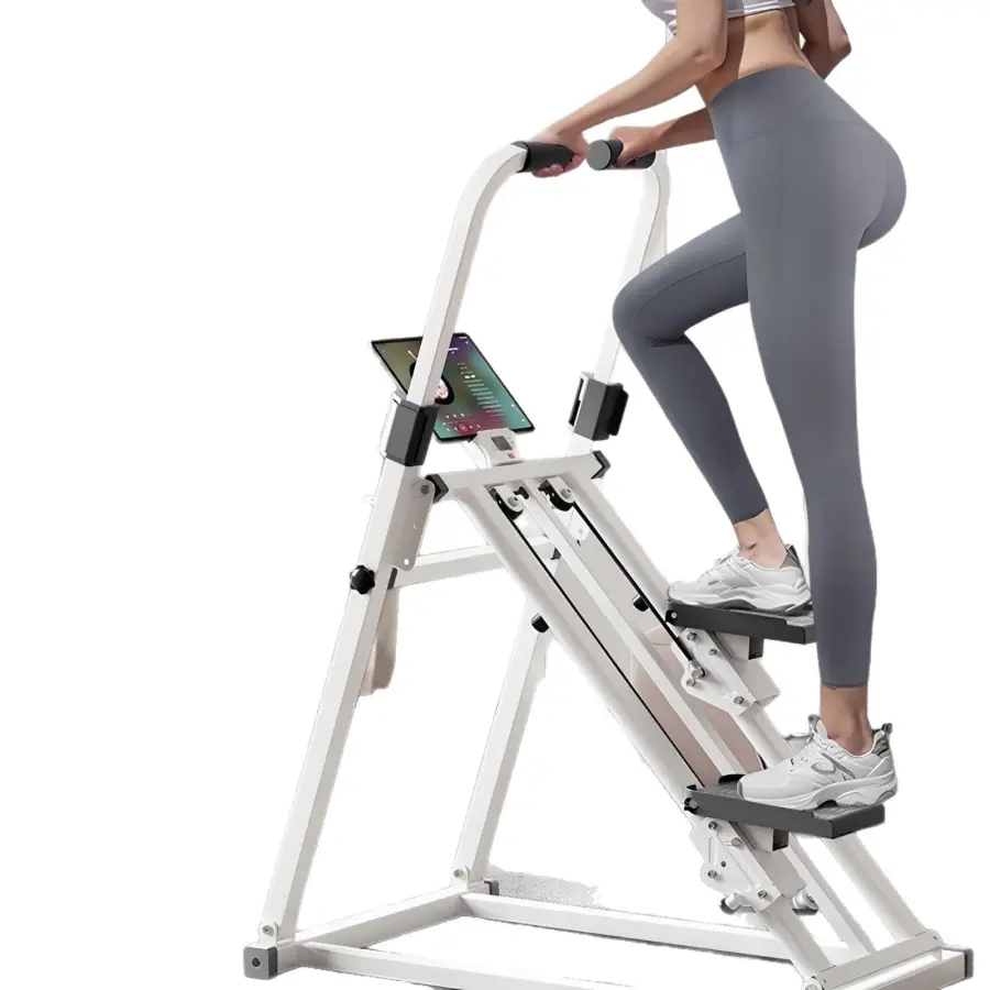 Multi Function Stair Climber Home Folding Exercise Equipment Stepper Climbing Machine — image 2