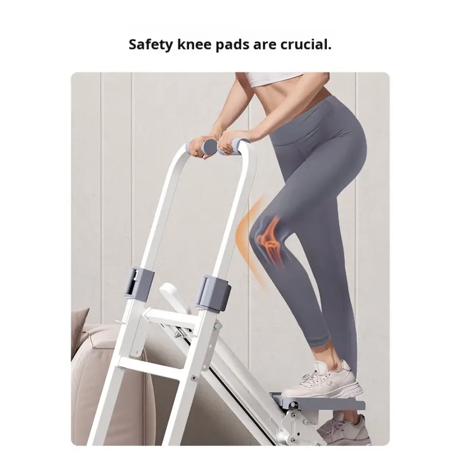 Multi Function Stair Climber Home Folding Exercise Equipment Stepper Climbing Machine — image 3