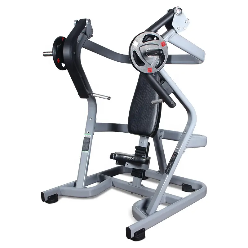 Fitness Body Building Gym Equipment Pure Plate Loaded Seated Chest Press Machine for Commercial Gym Club — image 6