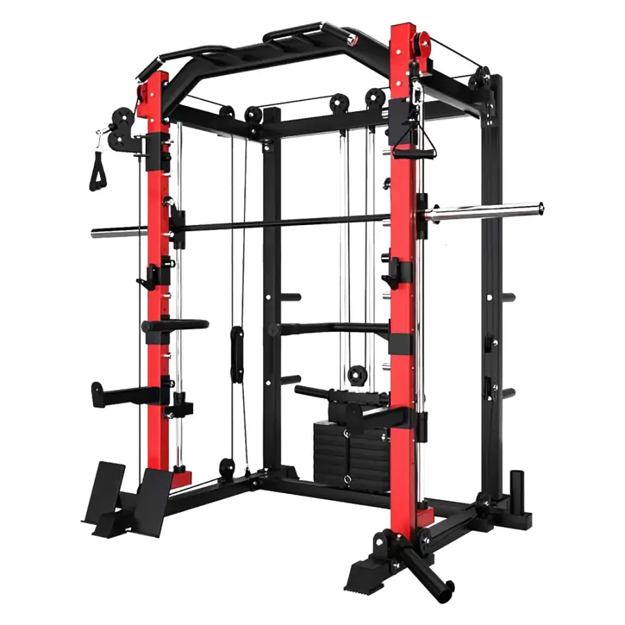 Home&Gym Multifunctional Power Rack Adjustable Squat Gym Equipment Body Building Fitness Smith Machine for Fit Racks 1 — image 4