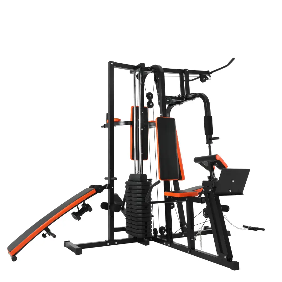 Home Indoor Multifunctional Gym Station, Multi-Gym Body Building Equipment — image 8