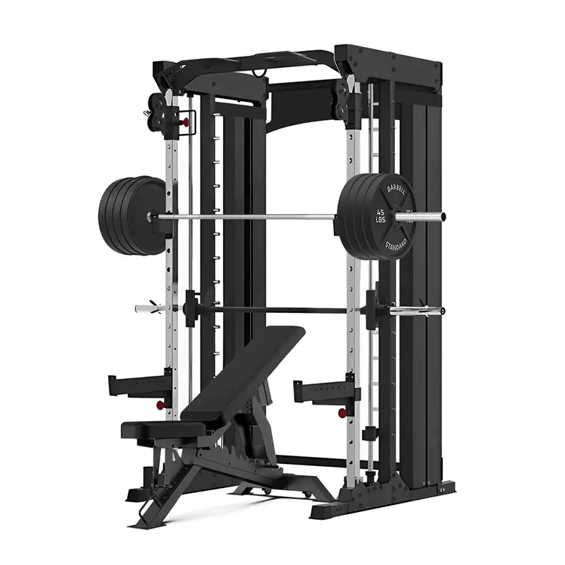 Home Gym Multi Power Rack Weightlifting Squat Rack & Smith Machine — image 2