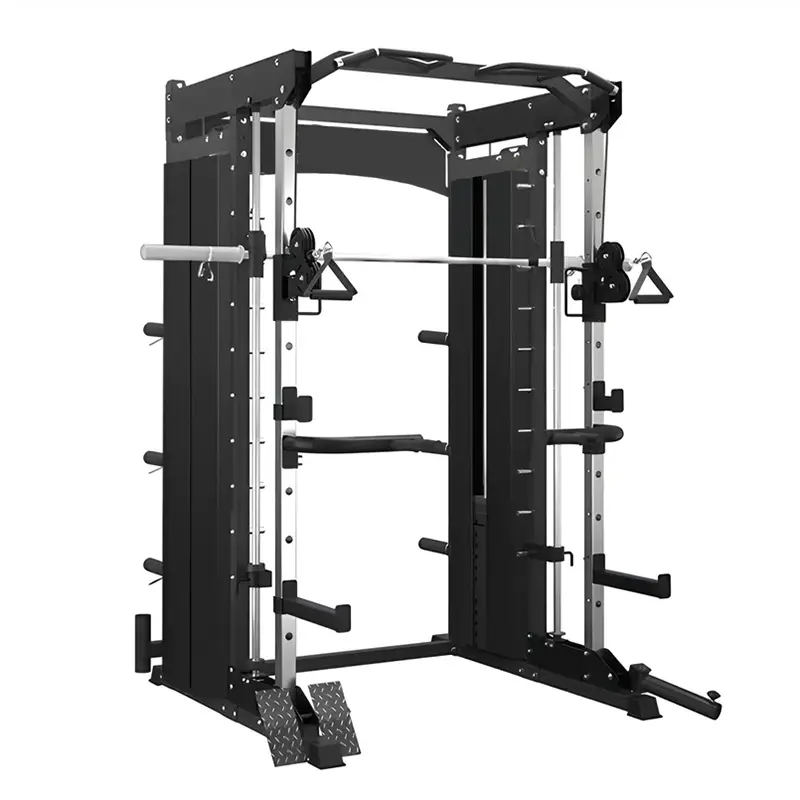 Home Gym Multi Power Rack Weightlifting Squat Rack & Smith Machine — image 4