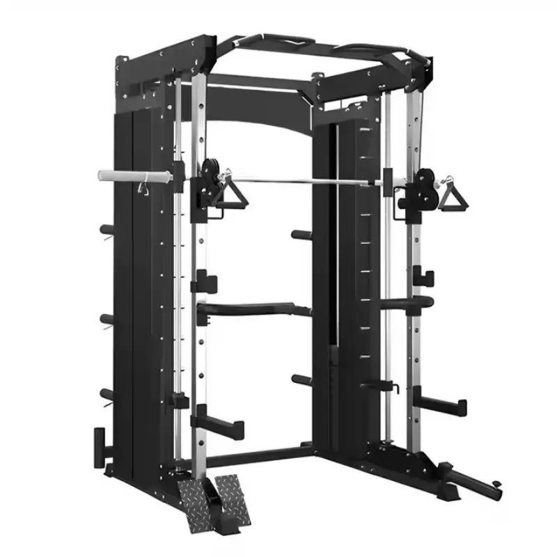 Home Gym Multi Power Rack Weightlifting Squat Rack & Smith Machine — image 5
