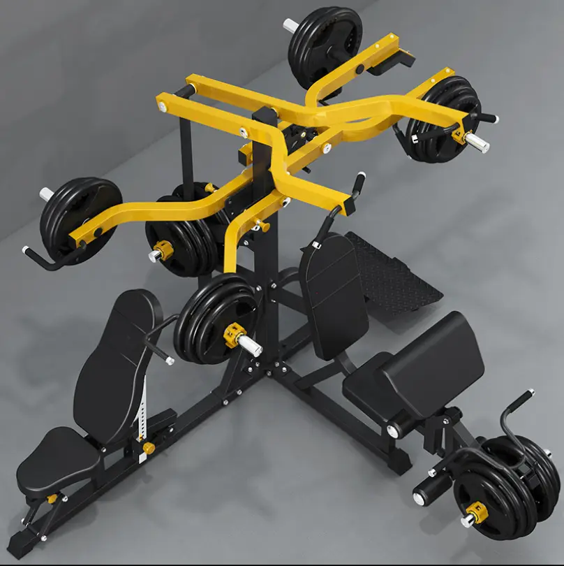 Hot Sale Commercial Fitness Equipment Multi-Function Station Gym Shoulder Press Machine Hammer Fitness Trainer — image 4