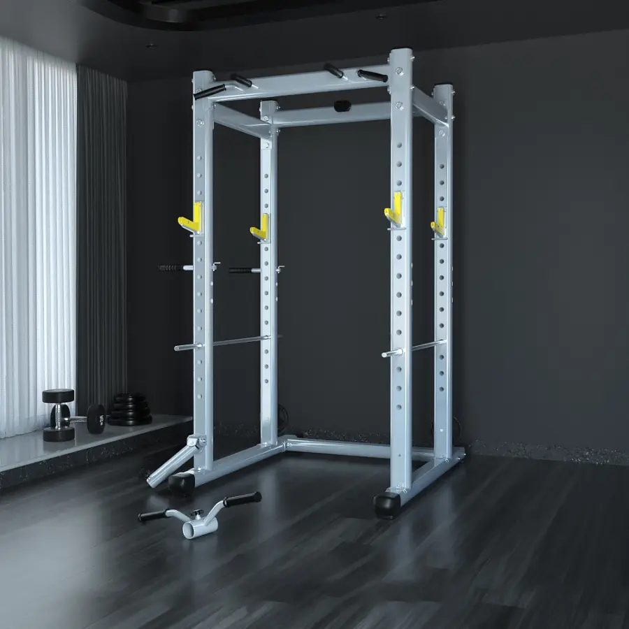 Multifunctional Commercial Gym Frame Home Fitness Equipment Station Barbell Squat Rack Wall Mounted Weight for Bodybuilding 1 — image 3