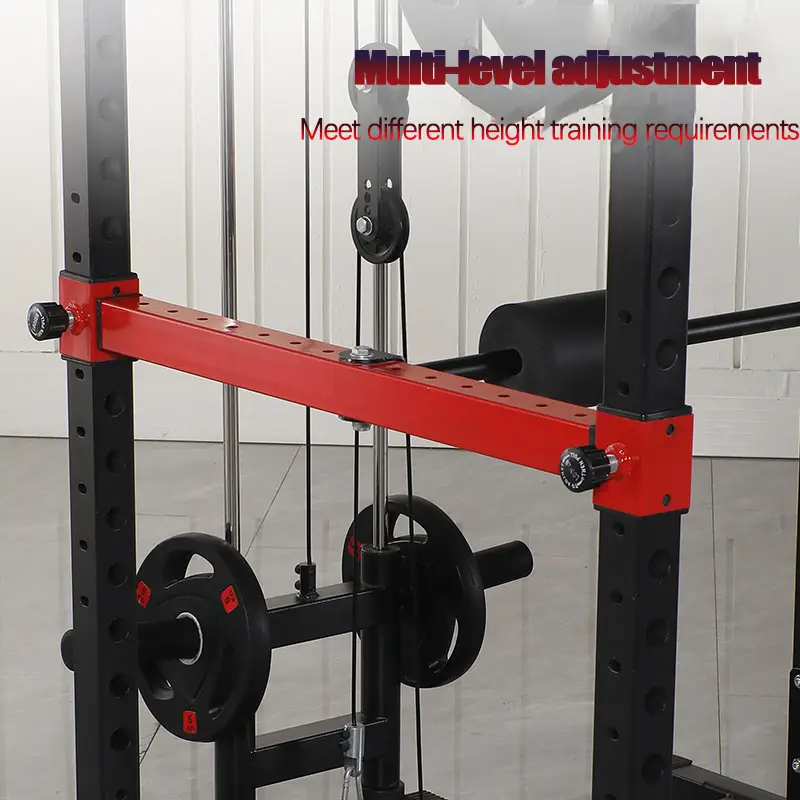 Comercial Power Cage Squat Rack Multi-Grip Pull-Up Bar, Adjustable Safety Bars, Strength Training for Home Gym 1 — image 6