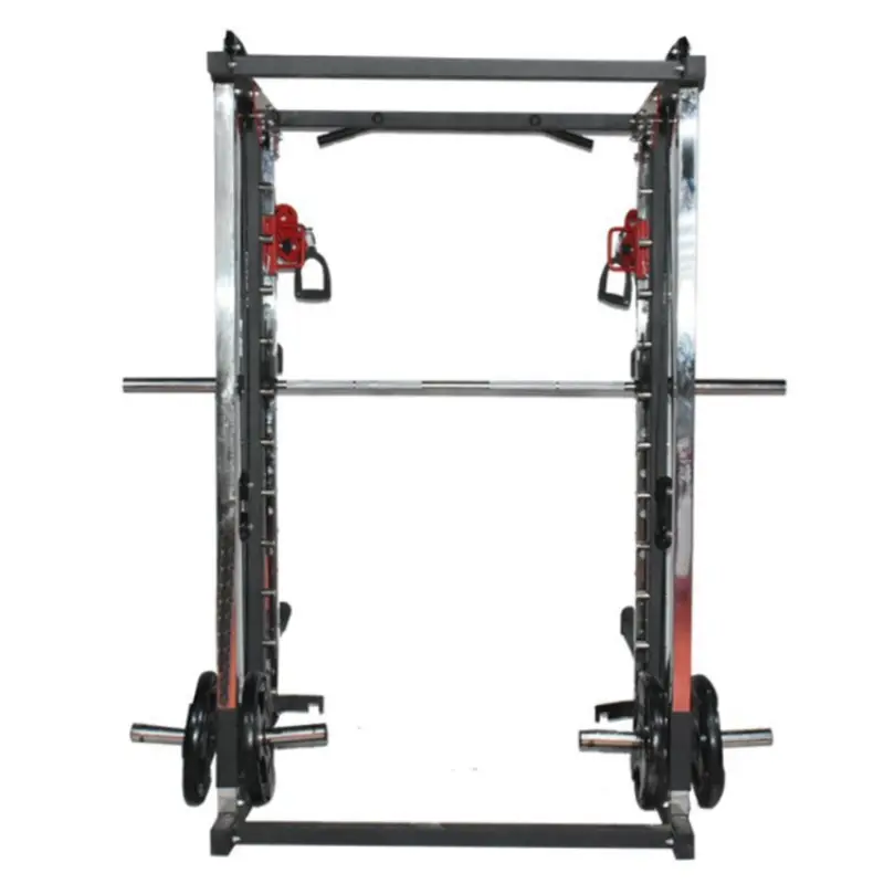 Home Gym Smith Machine Power Rack Cable Machine with Training Attachments — image 4