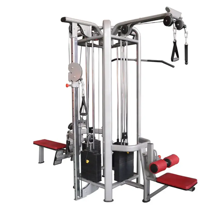 4-Station Commercial Multi-Function Gym Equipment, High-Duty Fitness Station — view 1