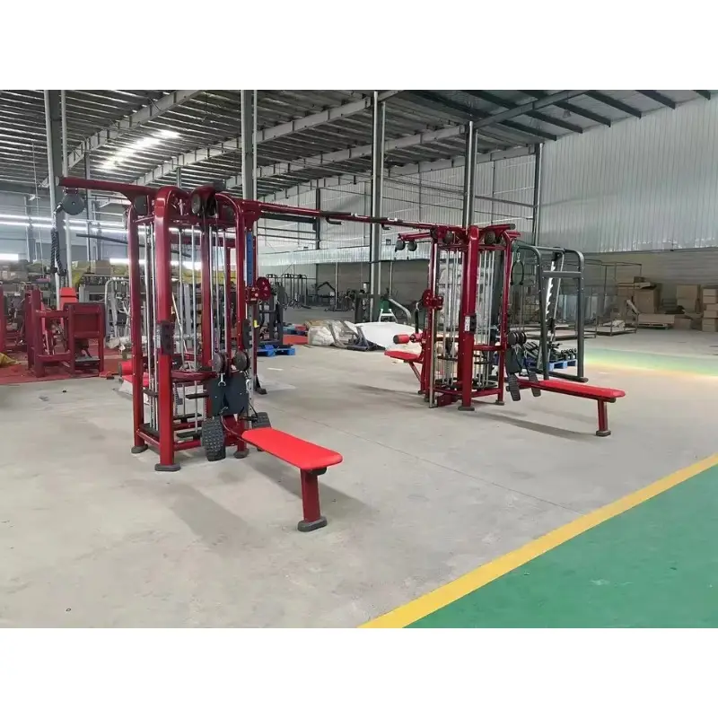 4-Station Commercial Multi-Function Gym Equipment, High-Duty Fitness Station — image 7
