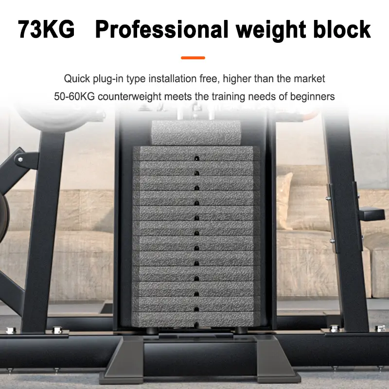Multi Functional Comprehensive Trainer, Home Large Combination Set, Three Person Station, Commercial Big Bird Squat Weightlifter — image 7