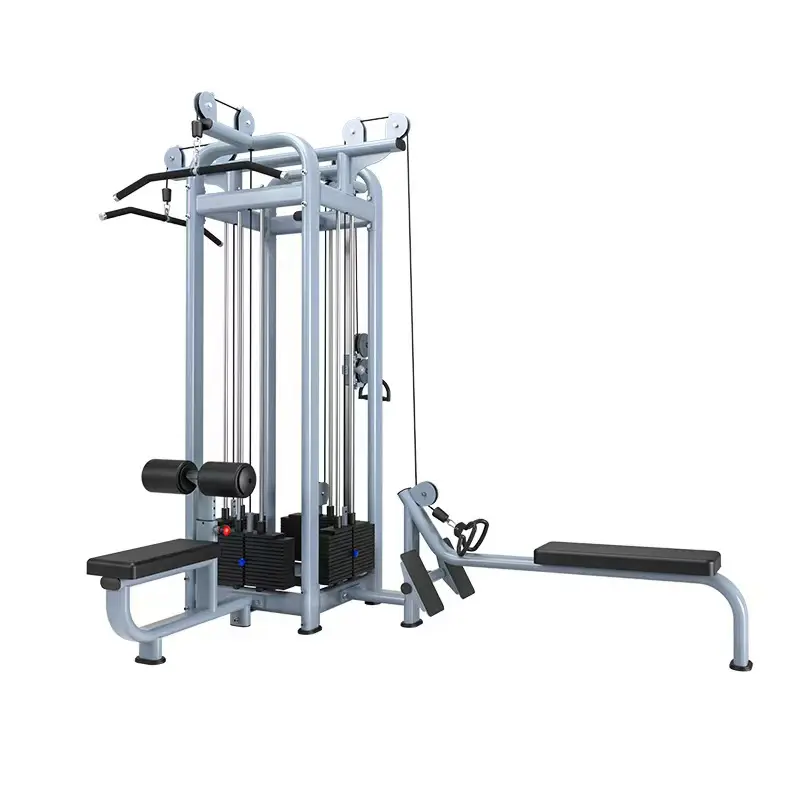 Multi Functional Muscle Training Device, Home And Commercial Combination, Large Four Person Standing Strength Fitness Eq — view 1