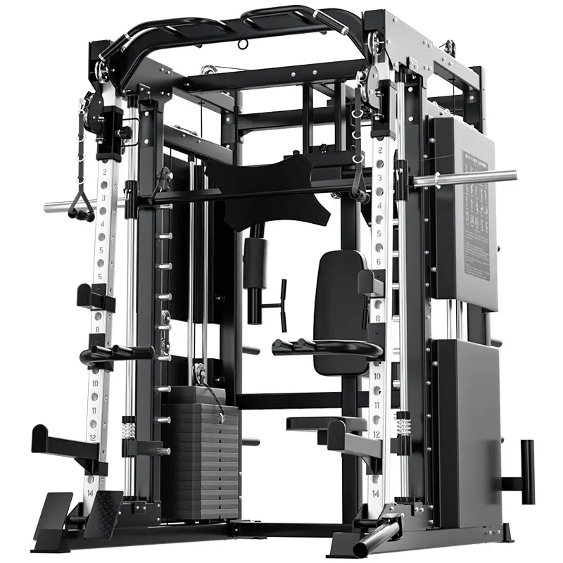 Professional Smith Comprehensive Trainer Home Multi functional Combination Fitness Equipment Flying Bird Squatting Longm — view 1