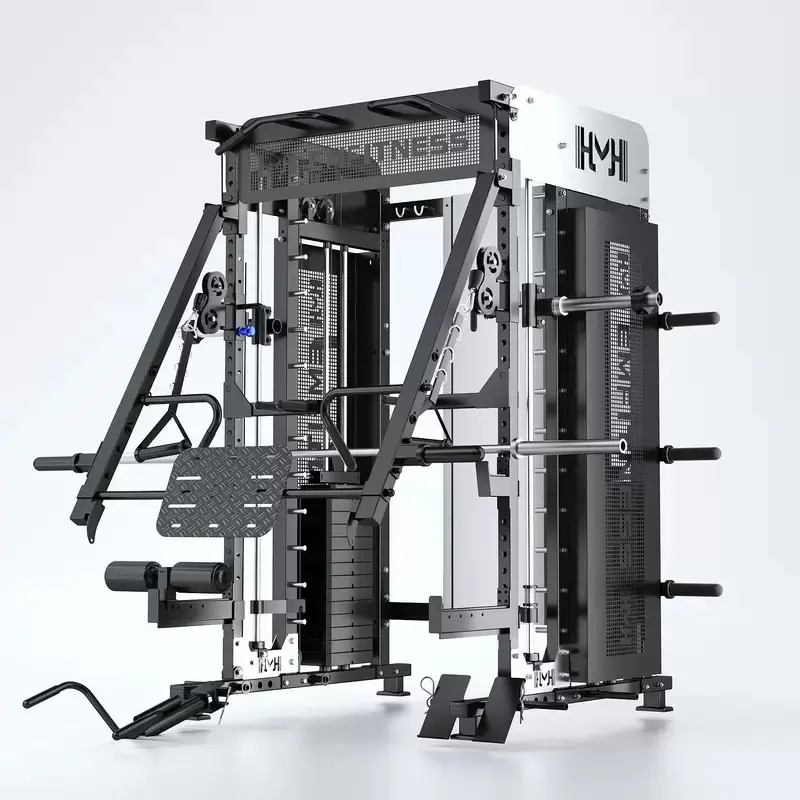 Smith Machine Comprehensive Training Commercial Gym Flying Bird Squat Standulti functional Hip lifting Trainer Hip Bridg — view 1