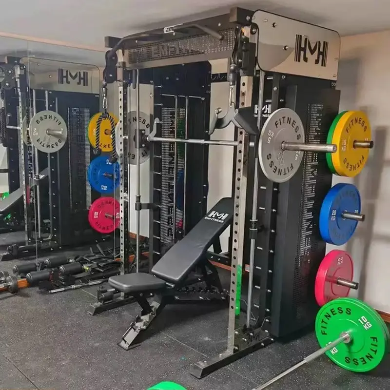 Smith Machine Comprehensive Training Commercial Gym Flying Bird Squat Standulti functional Hip lifting Trainer Hip Bridge Machin — image 3