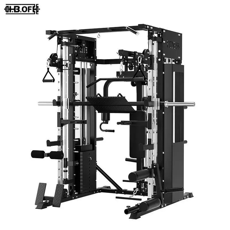 Smith Machine Home Flying Bird Gantry Multifunctional Integrated Deep Squat Bench Press Comprehensive Training Fitness Equipment — image 3