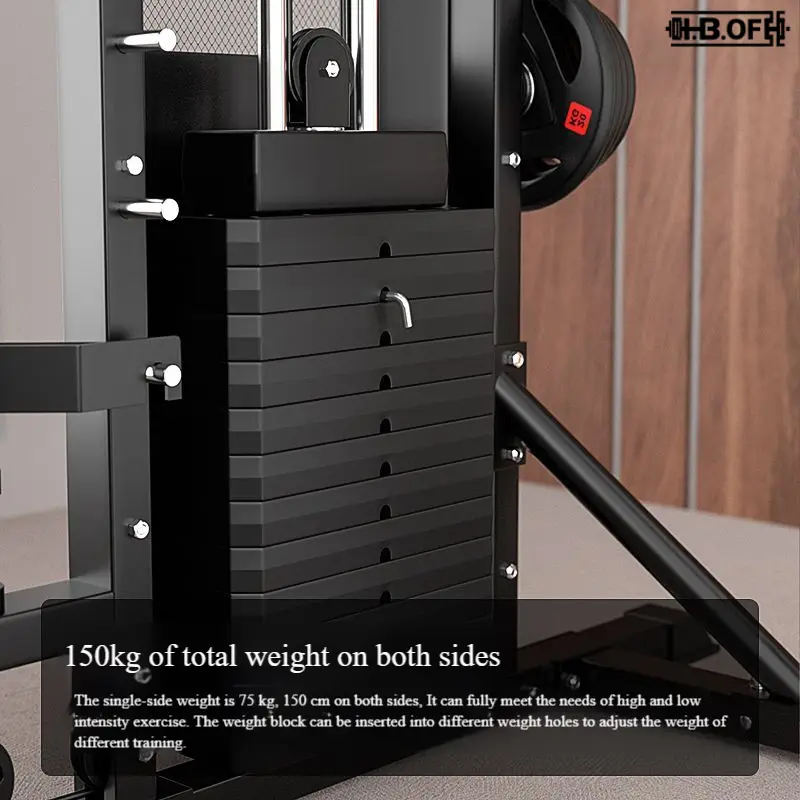 Smith Machine Home Flying Bird Gantry Multifunctional Integrated Deep Squat Bench Press Comprehensive Training Fitness Equipment — image 6