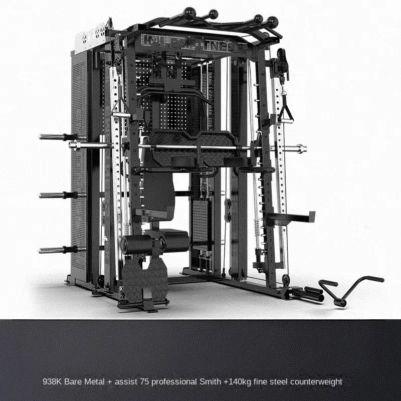 Multi Function Smith Machine with Weight Stack, Gym Fitness, Commercial Frame, Home Use, Wholesale, New Design, Sale — image 5