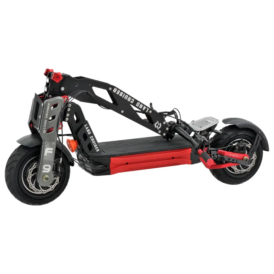 12 Inch Electric Scooter Folding Commuter Bike Adult Folding Dual Drive Long Endurance Supercar Station Riding Commuter Bike — image 6