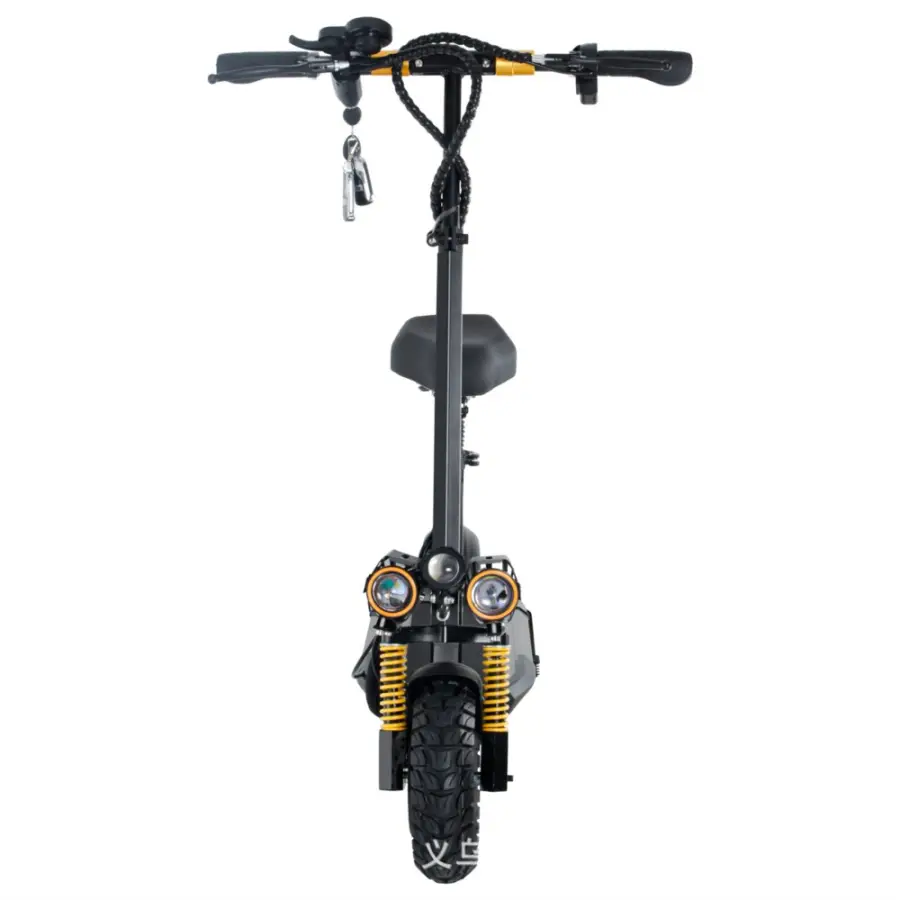 Adult Riding Foldable 10-Inch 48V8A10A13AH Electric Scooter Long Range Electric Bike — image 3
