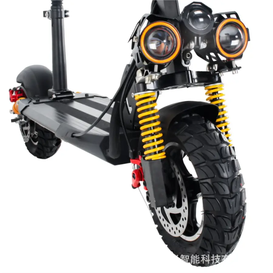Adult Riding Foldable 10-Inch 48V8A10A13AH Electric Scooter Long Range Electric Bike — image 5